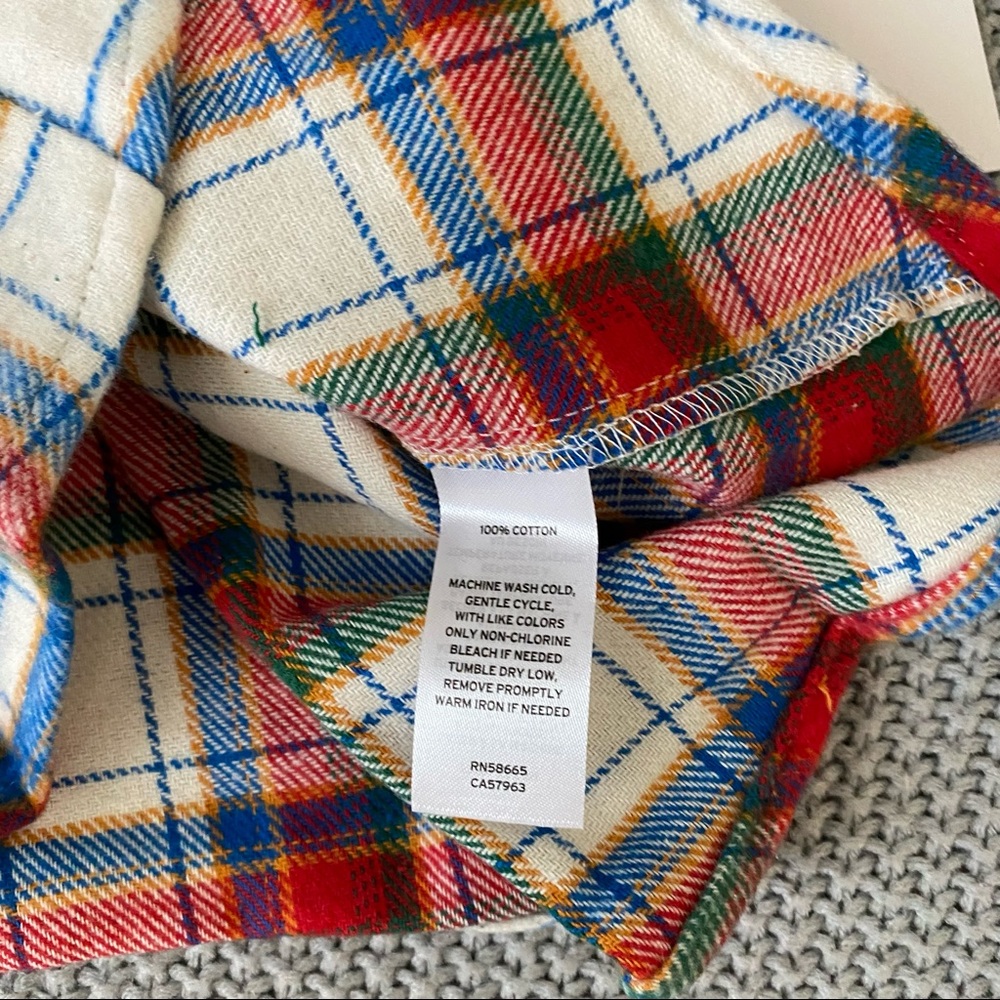 Pet Flannel Pajama Shirt NWT - Picture 5 of 11